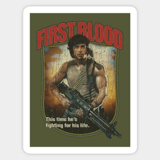 First Blood 1982 Sticker